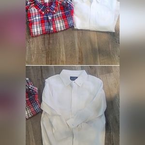 2 Long Sleeve 4T Boys Dress shirts perfect for Holidays